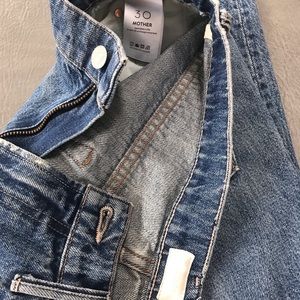 Mother Jeans 30 Insider Crop Step Fray EUC